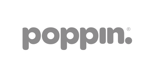 poppin. logo